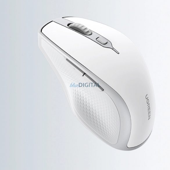 Mouse fără fir ergonomic Ugreen MU101 Bluetooth / 2,4 GHz - alb