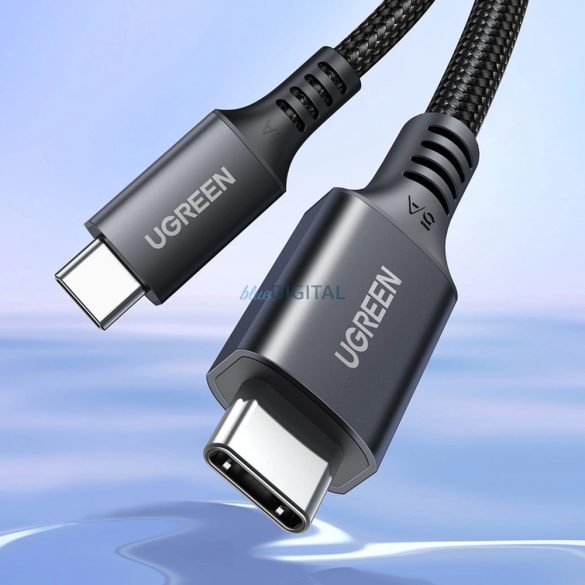 Cablu PD Ugreen US555 100W USB-C / USB-C 3 m - gri