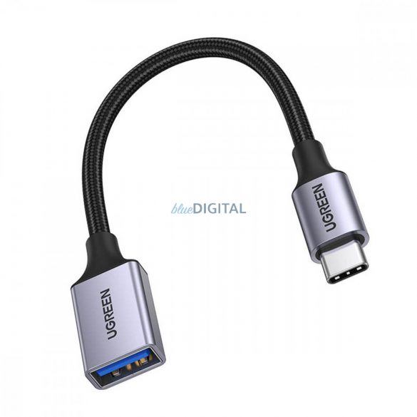 Ugreen Cablu adaptor OTG USB-C (male) - USB-A (female) 5Gb/s 0.15m negru (US378)