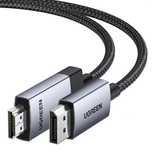 Cablu Ugreen DP119 25491 DisplayPort la HDMI 4K 60Hz 3m - gri