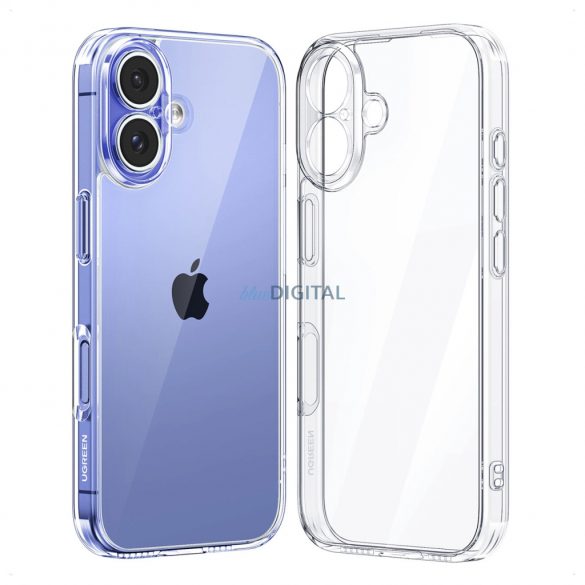 Husă Ugreen Classy Clear pentru iPhone 16 Plus - transparentă