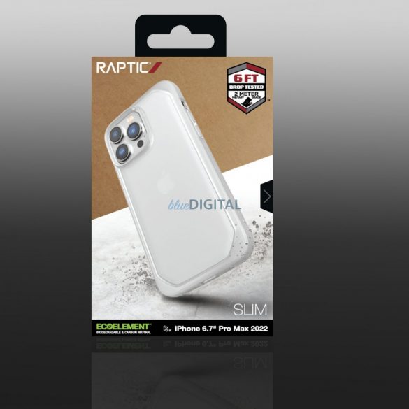 Husa Raptic Slim iPhone 14 Pro Max husa din spate transparenta