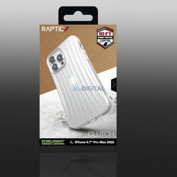 Husă Raptic Clutch pentru iPhone 14 Pro Max husă transparentă