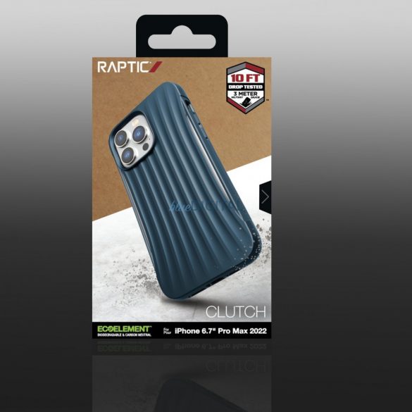 Husă Raptic Clutch iPhone 14 Pro Max husă din spate albastră