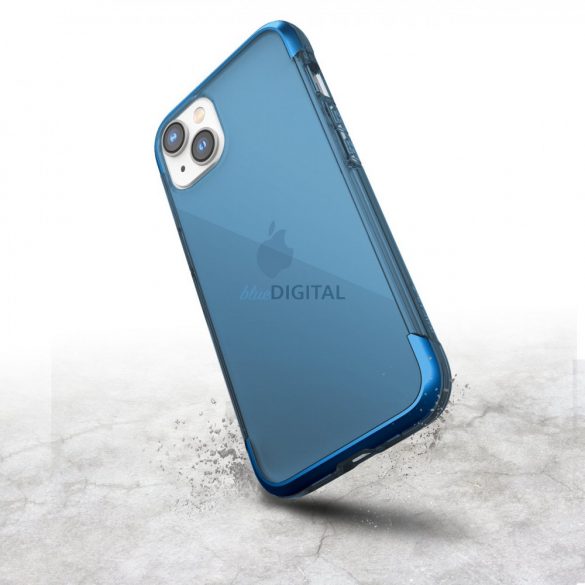 Husa Raptic X-Doria Air pentru iPhone 14 Plus husa blindata albastra