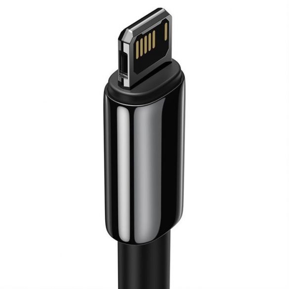 Baseus Tungsten USB - Lightning cablu 2,4 A 1 m negru (CALWJ-01)