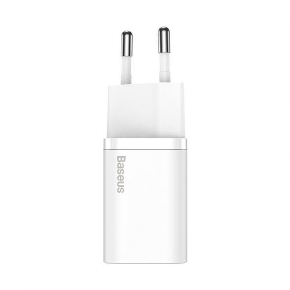 Încărcător de perete rapid Baseus Super Si 1C USB tip C 30 W Power Delivery Quick Charge alb (CCSUP-J02)