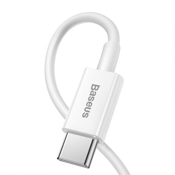 Baseus Superior Cable USB Type C - Lightning Power Delivery 20 W 1 m Alb (CATLYS-A02)