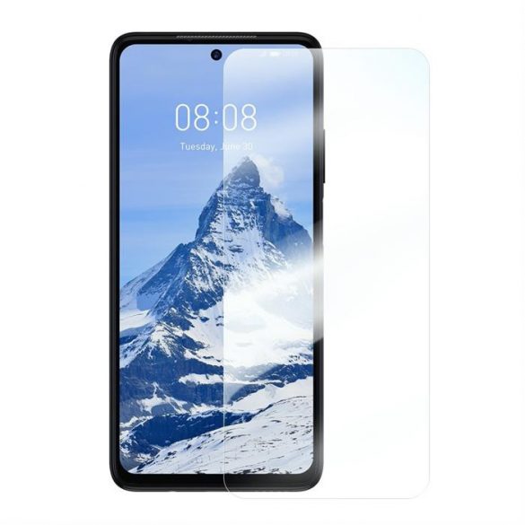 Folie de protecție pentru ecran complet Baseus 2x 0,15 mm pentru Xiaomi Redmi K40 / K40 Pro / Poco F3 transparent (SGMIK40-02)