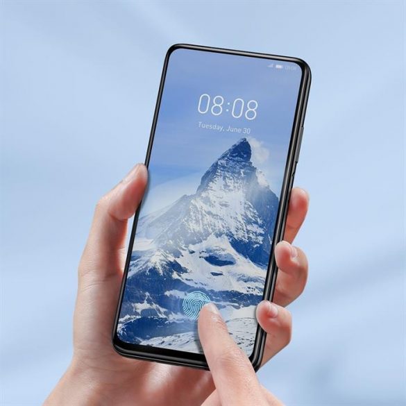 Folie de protecție pentru ecran complet Baseus 2x 0,15 mm pentru Xiaomi Redmi K40 / K40 Pro / Poco F3 transparent (SGMIK40-02)