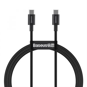 Baseus Superior Series Fast Charging Data Cable Type-C to Type-C 100W 1m Negru