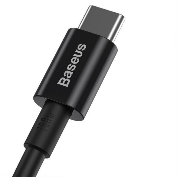 Baseus Superior Series Fast Charging Data Cable Type-C to Type-C 100W 1m Negru