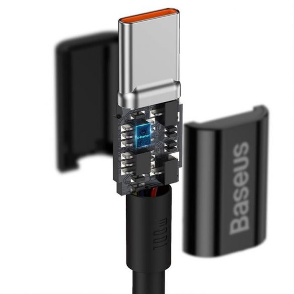 Baseus Superior Series Fast Charging Data Cable Type-C to Type-C 100W 1m Negru