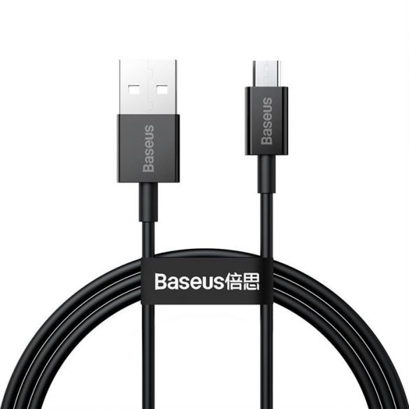 Baseus Superior Series USB - micro USB încărcare rapidă cablu de date 2A 1m negru (CAMYS-01)