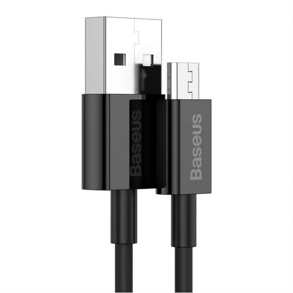 Baseus Superior Series USB - micro USB încărcare rapidă cablu de date 2A 1m negru (CAMYS-01)