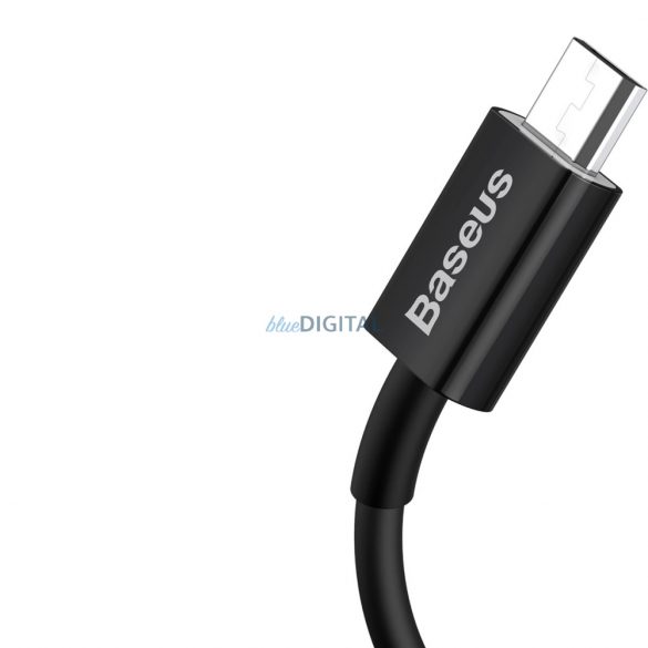 Cablu Baseus Superior USB-A / micro USB 2A 2m - negru