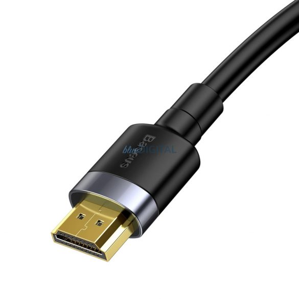 Cablu Baseus Cafule HDMI / HDMI 2.0 4K 60 Hz 3D 18 Gbps - negru