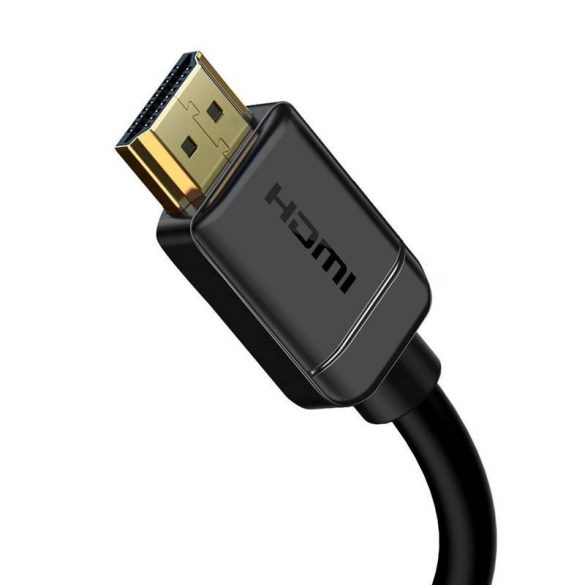 Baseus HDMI 2.0 cablu 4K 60 Hz 3D HDR 18 Gbit 1 m negru (CAKGQ-A01)