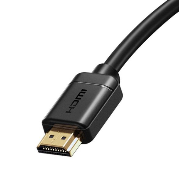 Baseus HDMI 2.0 cablu 4K 60 Hz 3D HDR 18 Gbit 1 m negru (CAKGQ-A01)