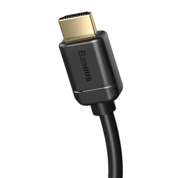 Baseus HDMI 2.0 cablu 4K 60 Hz 3D HDR 18 Gbit 1 m negru (CAKGQ-A01)