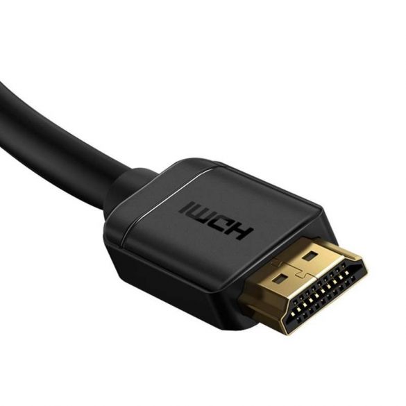 Baseus HDMI 2.0 cablu 4K 60 Hz 3D HDR 18 Gbit 1 m negru (CAKGQ-A01)