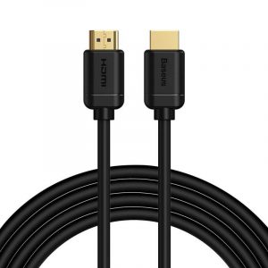 Baseus HDMI 2.0 cablu 4K 60 Hz 3D HDR 18 Gbit 3 m negru (CAKGQ-C01)