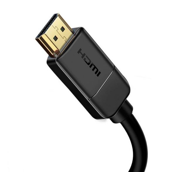 Baseus HDMI 2.0 cablu 4K 60 Hz 3D HDR 18 Gbit 3 m negru (CAKGQ-C01)