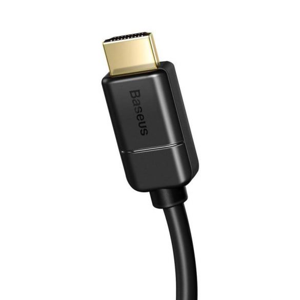 Baseus HDMI 2.0 cablu 4K 60 Hz 3D HDR 18 Gbit 3 m negru (CAKGQ-C01)