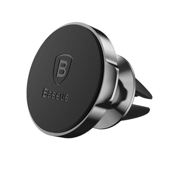 Baseus Small Ears Series Universal Air Vent Magnetic Car Mount Holder negru (SUER-A01)