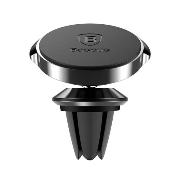 Baseus Small Ears Series Universal Air Vent Magnetic Car Mount Holder negru (SUER-A01)