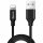 Baseus Yiven Cablu USB / Lightning material împletit 1.8M negru (CALYW - A01)