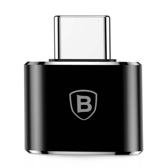 Baseus Convertor USB tip-c USB - adaptor conector OTG negru (CATOTG - 01)