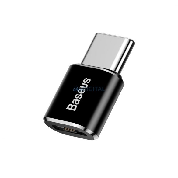 Adaptor Baseus Mini Micro USB la USB-C - negru