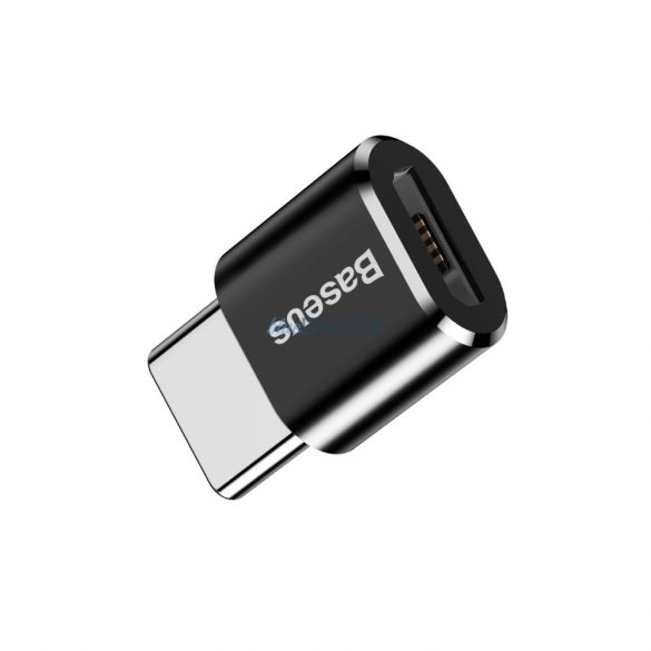 Adaptor Baseus Mini Micro USB la USB-C - negru