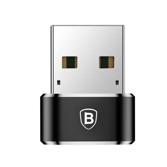 Baseus convertor USB tip C la USB adaptor conector negru (CAAOTG - 01)