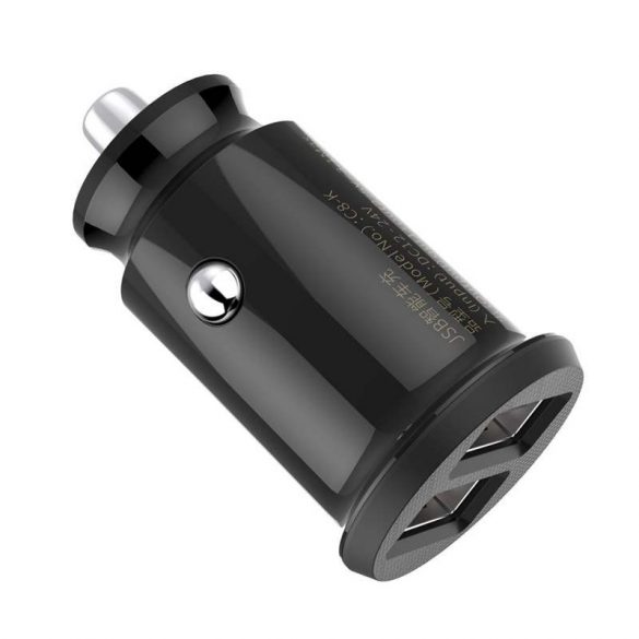 Baseus Grain Car Charger Mini Universal Smart Car Charger 2 USB 3.1A Negru (CCALL - ML01)