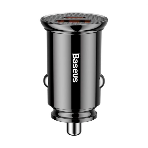 Baseus Cerc PPS Încărcător auto universal inteligent USB Quick Charge 40 QC 40 și USB - C PD 3.0 SCP negru (CCALL - YS01)