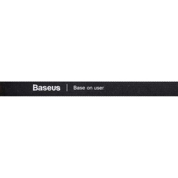 Baseus Rainbow Circle cu Velcro pentru organizarea cablurilor 1m negru (ACMGT - E01)