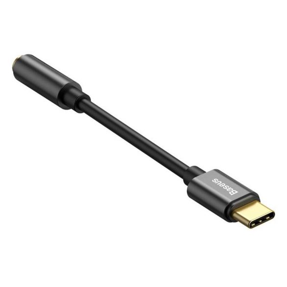 Baseus L54-C USB 3.5 mm adaptor Negru feminin (CATL54-01)cablu de date cablu de încărcare