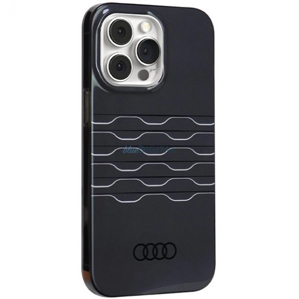 Husa Audi IML MagSafe pentru iPhone 13 Pro / 13 - neagra