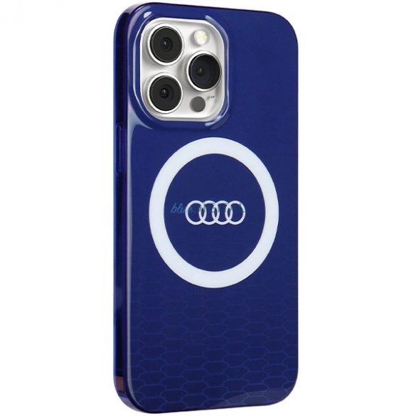 Husa Audi IML Big Logo MagSafe pentru iPhone 13 Pro / 13 - albastra