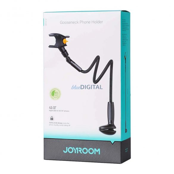 Joyroom JR-ZS389 suport pentru telefon de birou cu pârghie - negru