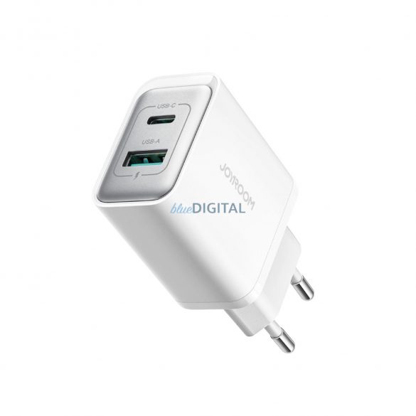 Joyroom JR-TCF15 încărcător de rețea cu 1xUSB-A și 1xUSB-C 30W - alb