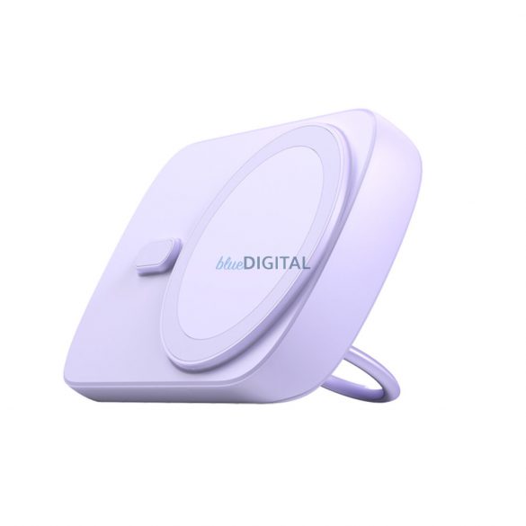 Powerbank wireless 6000mAh Joyroom JR-W030 20W MagSafe cu inel și suport - violet