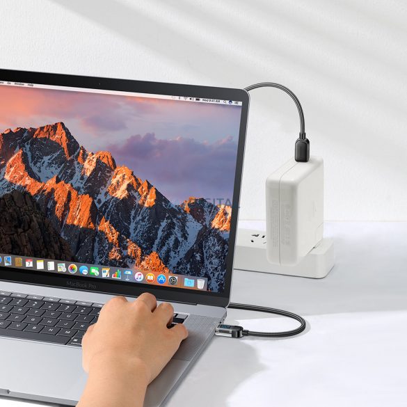 Joyroom USB C - Cablu USB C 100W pentru încărcare rapidă și transfer de date 1,2 m negru (S-CC100A4)