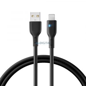 Cablu USB - Lightning 2.4A 1.2m Joyroom S-UL012A13 - negru