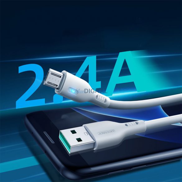 Cablu USB - micro USB 2.4A 2m Joyroom S-UM018A13 - alb