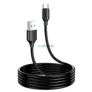 Joyroom cablu de încărcare / date USB - USB tip C 3A 2m negru (S-UC027A9)