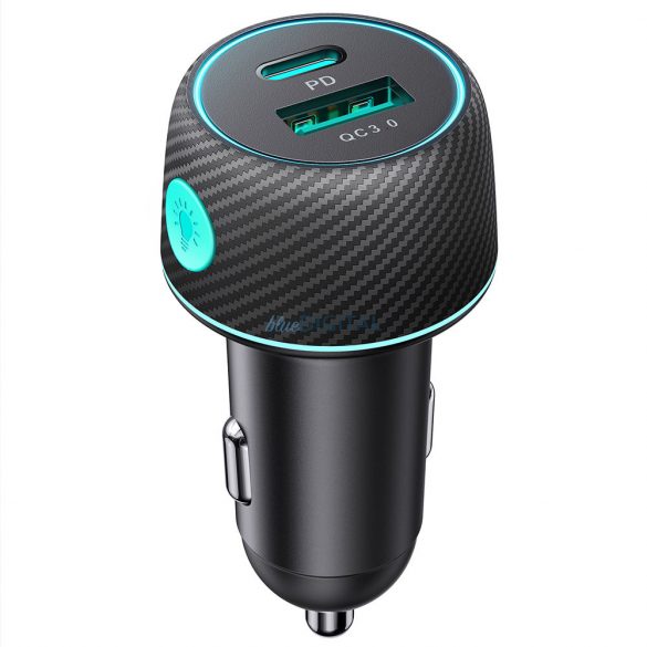 Încărcător auto 60W USB-C USB-A Joyroom JR-CCN01 - negru