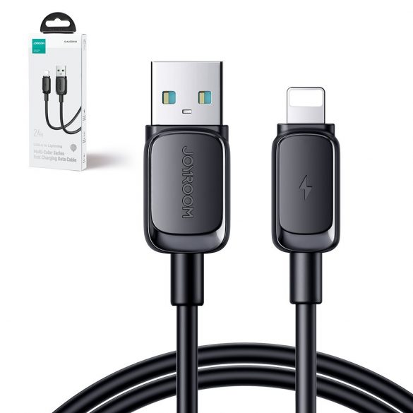 Lightning - cablu USB 2.4A 1.2m Joyroom S-AL012A14 - negru